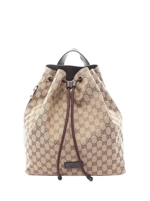Gucci Pre-Owned 2000-2015 GG Canvas Drawstring backpack