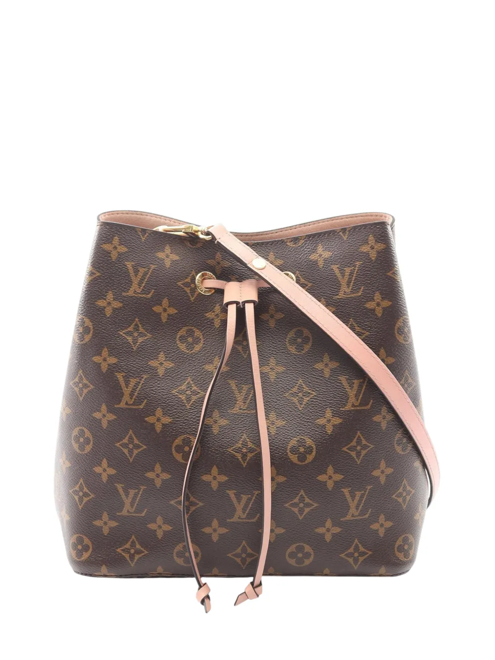 Louis Vuitton Pre-Owned 2021-2025 Monogram Neonoe MM bucket bag - Marrone