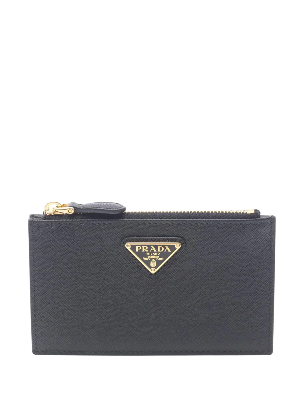 Prada Pre-Owned 2013-2025 Saffiano card holder - Black