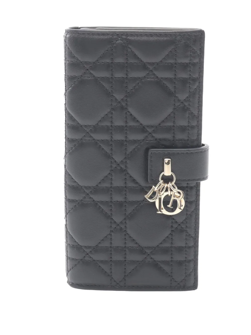 Christian Dior Pre-Owned 2010-2025 Cannage My Dior Wallet long wallets - Nero