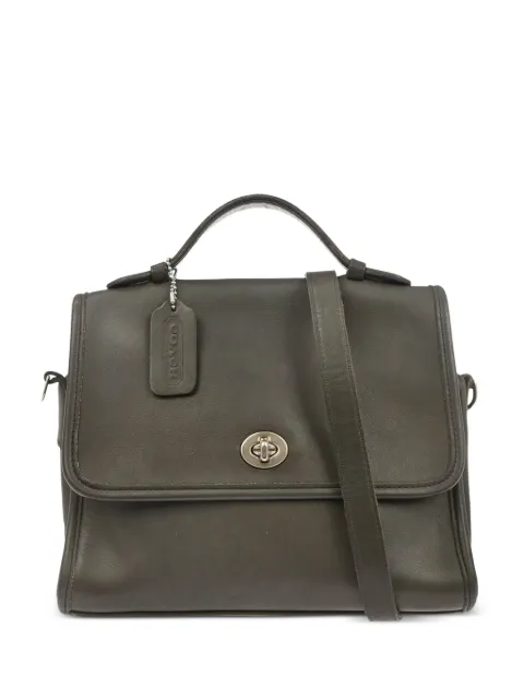 Coach Vintage Borsa tote in pelle con manico 1999