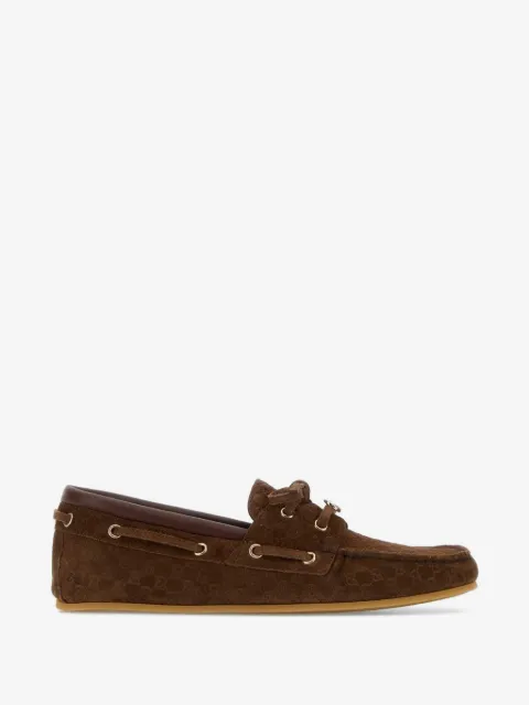 Gucci mocasines de gamuza