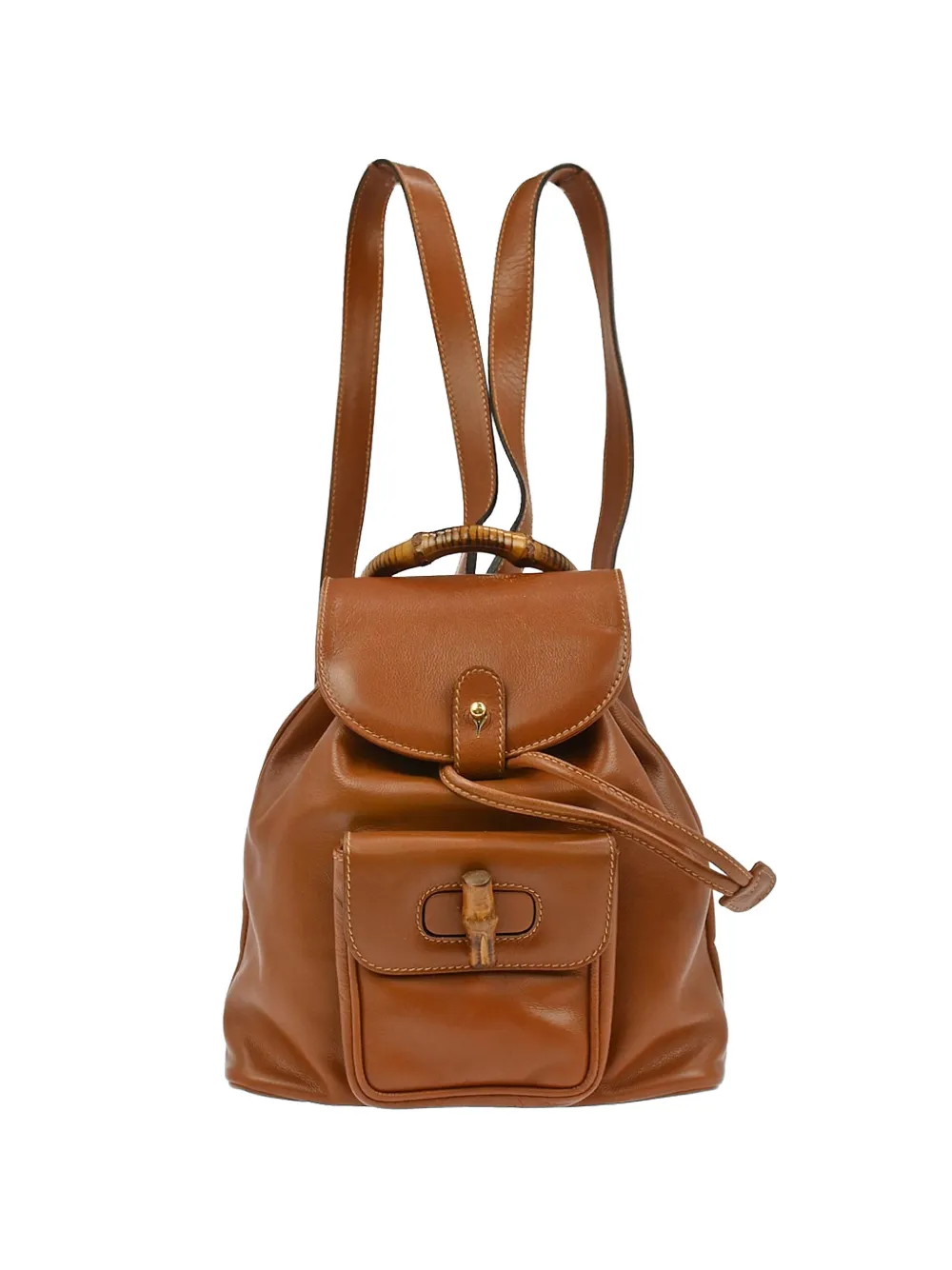 Gucci Pre-Owned Zaino con tasche anni '90-2000 - Marrone