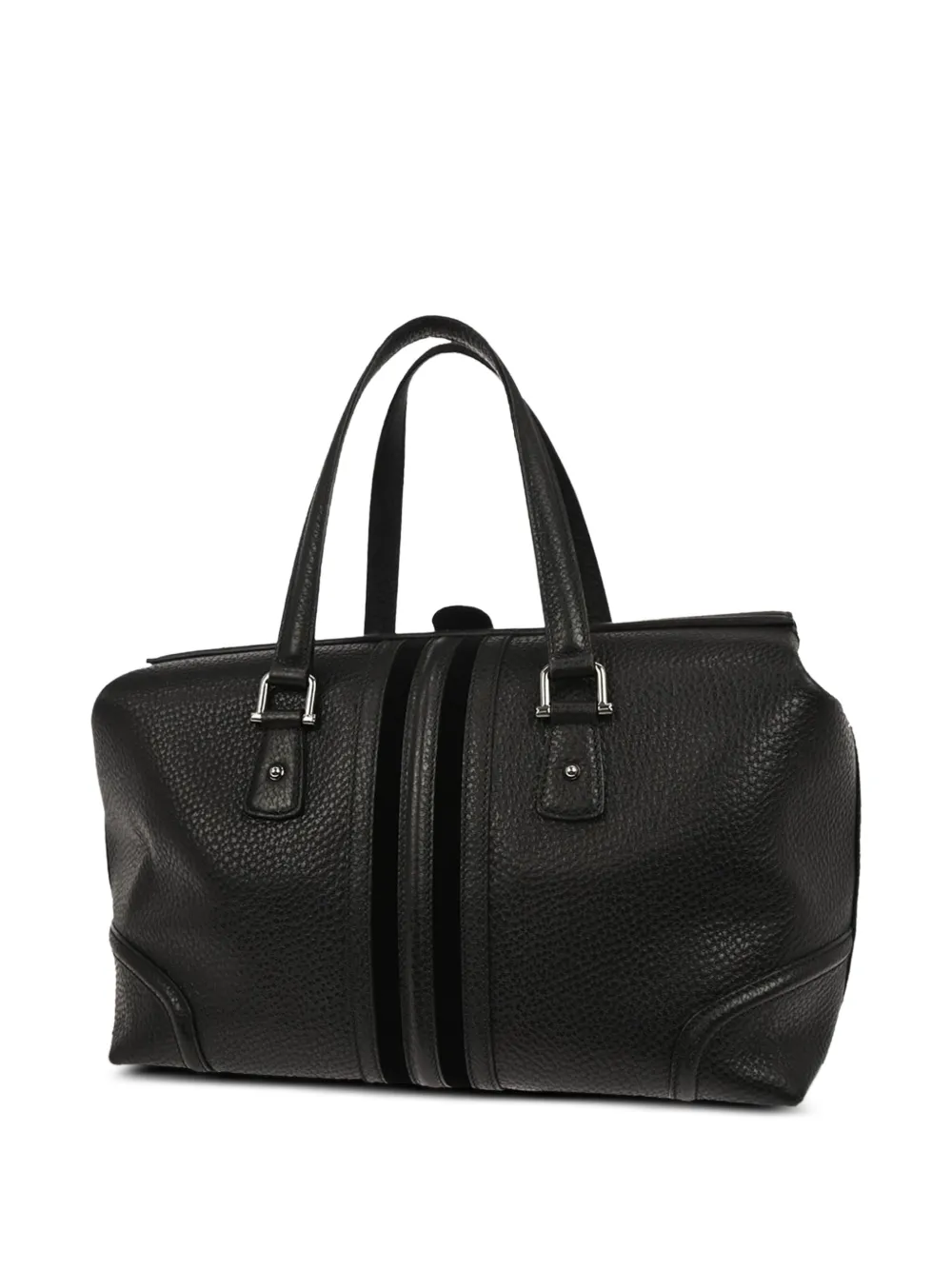 Gucci Pre-Owned 1990-2000s Treasure Boston Tote Bag | Black