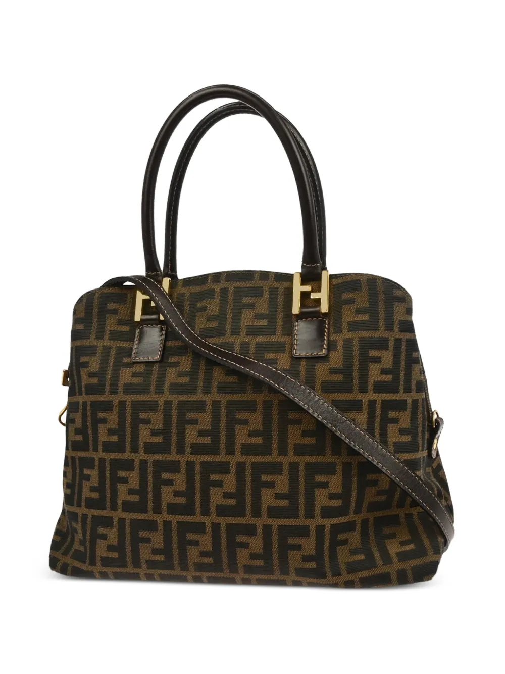 Fendi Pre-Owned Borsa tote Zucca anni '90-2000 - Marrone