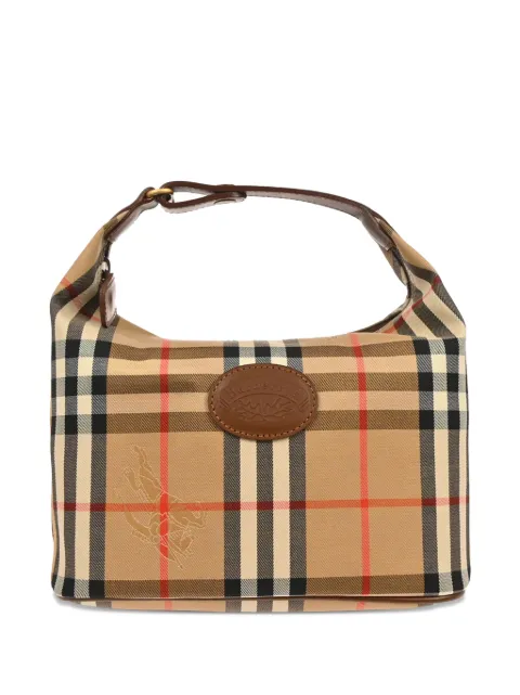 Burberry Pre-Owned 1990-2000s check-canvas tote bag