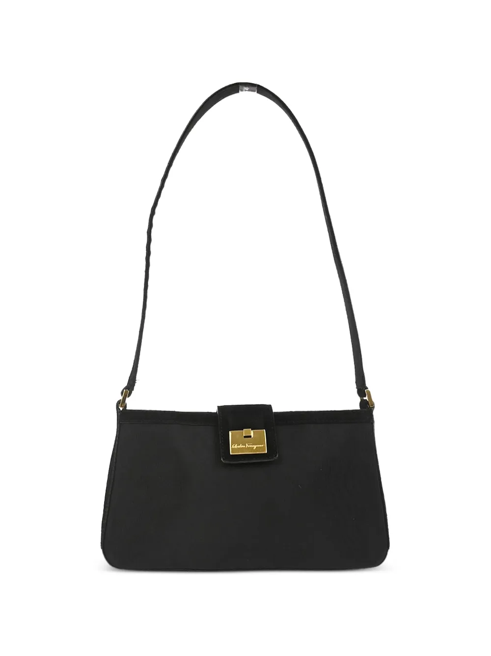 Ferragamo Pre-Owned Borsa a spalla Gancini 1990-2000 - Nero
