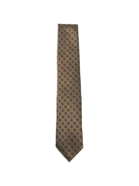 Zegna patterned tie