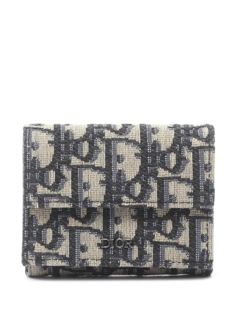 Christian Dior Pre-Owned 2010-2025 Oblique Wallet small wallets