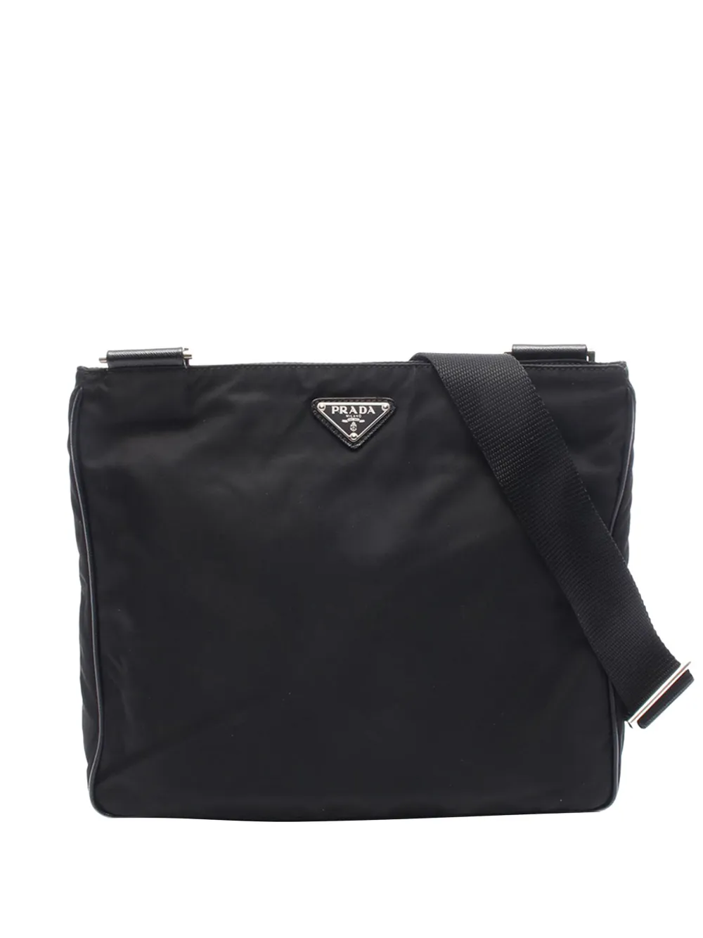 Prada Pre-Owned 2013-2025 Tessuto crossbody bag - Nero