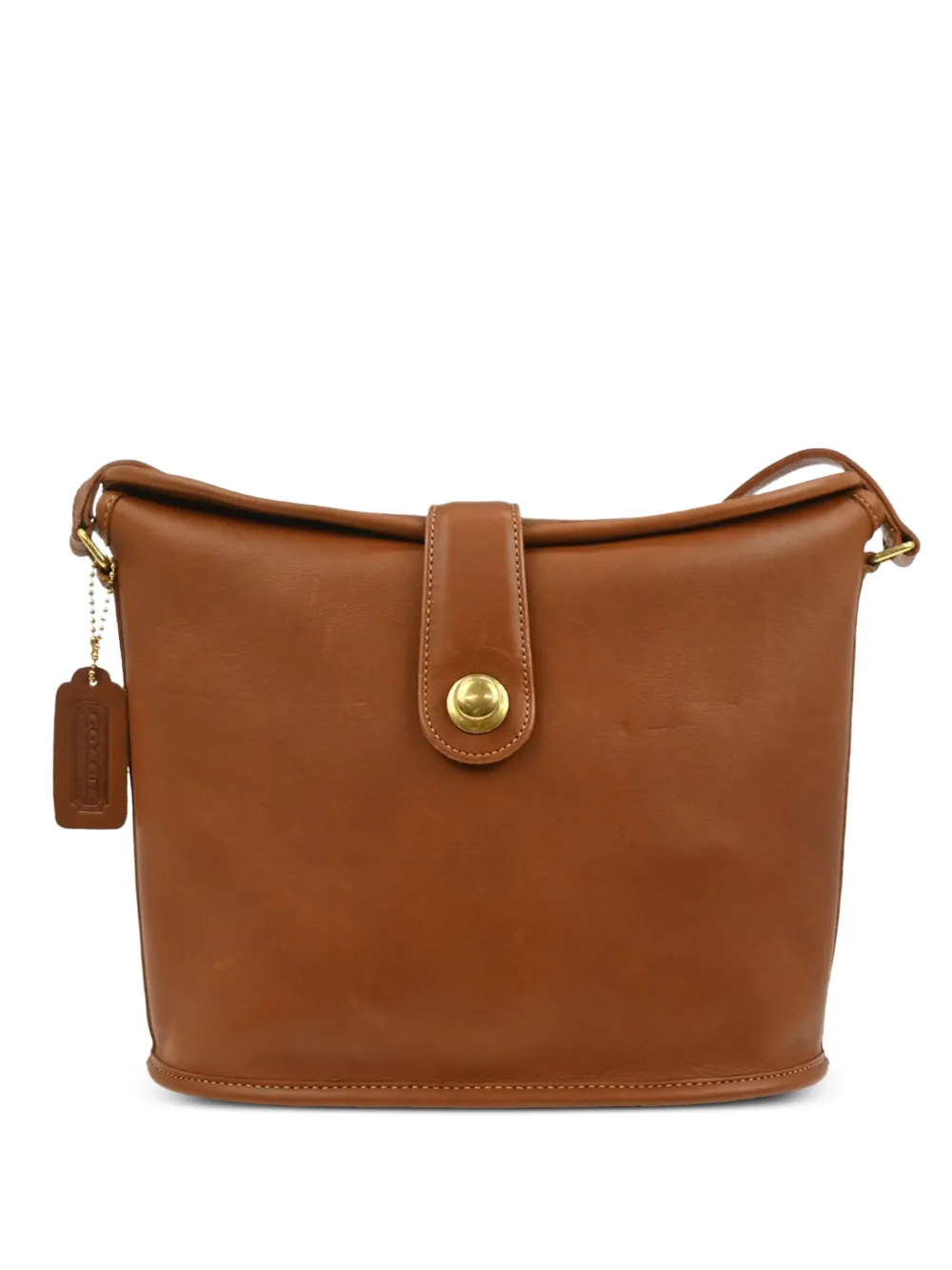 Coach Borsa a spalla Nottingham Binocular anni '90-2000 - Marrone