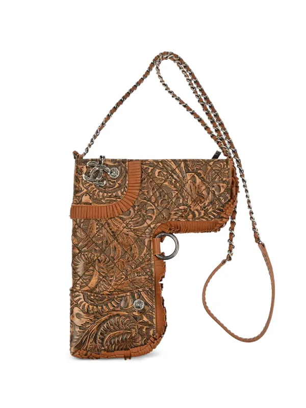 CHANEL Pre-Owned 2014 Paris-Dallas フリンジ ショルダーバッグ