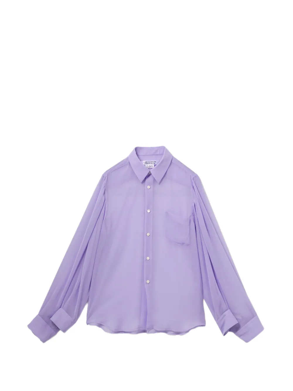 Comme Des Garçons Comme Des Garçons Camicia con nodo - Viola