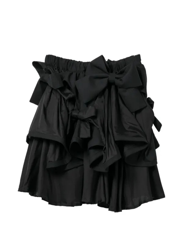 Noir Kei Ninomiya ラッフル ミニスカート | ブラック | FARFETCH JP Noir Kei Ninomiya ラッフル ミニスカート | ブラック | FARFETCH JP