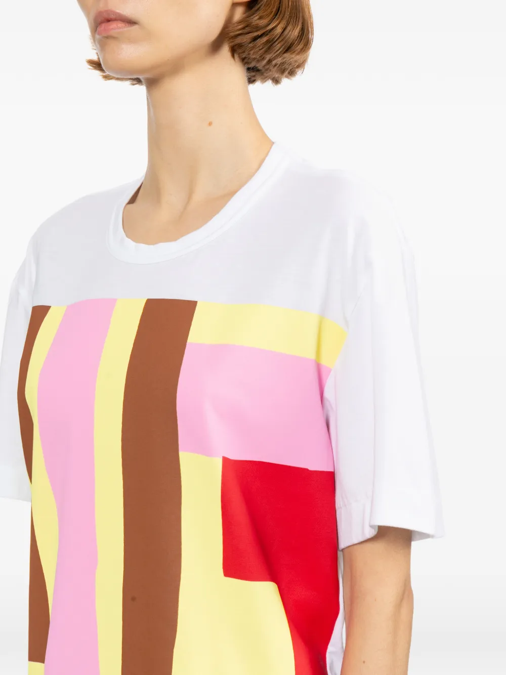 Comme Des Garçons Comme Des Garçons T-shirt met grafische print Wit