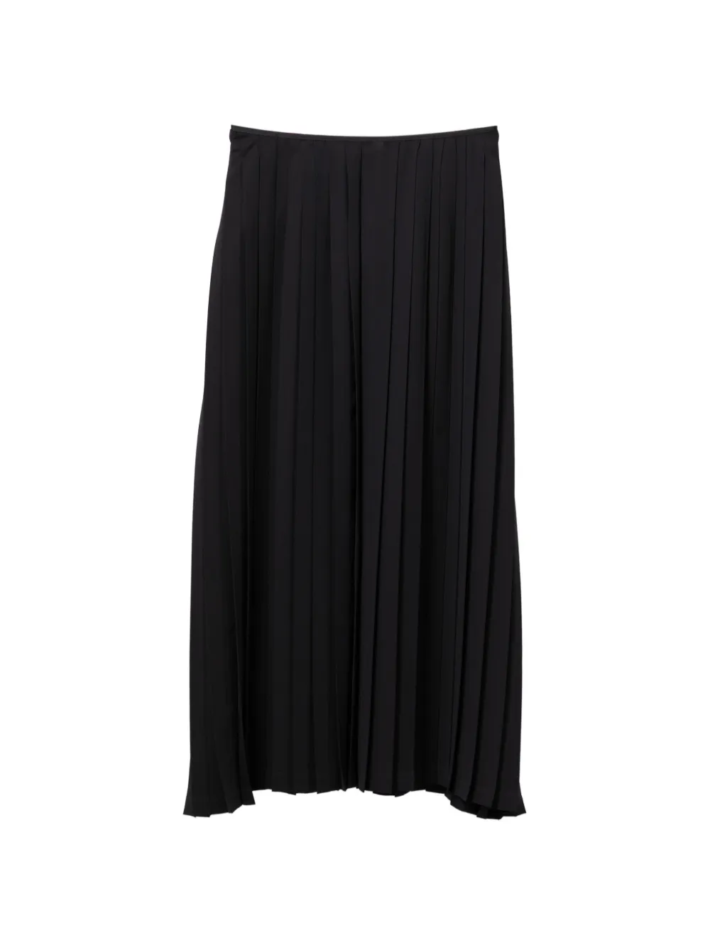 Junya Watanabe Gonna midi plissé - Nero