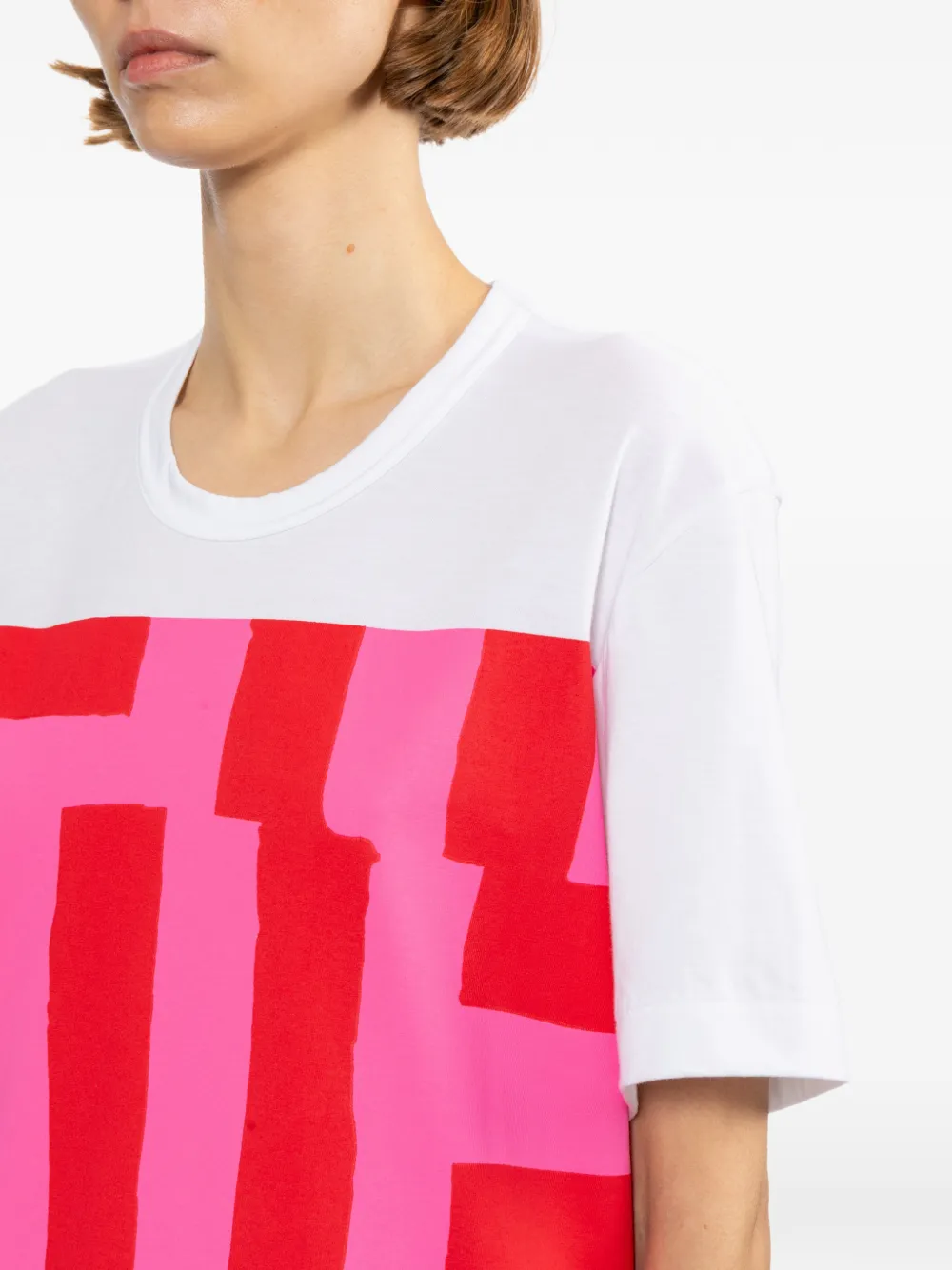 Comme Des Garçons Comme Des Garçons T-shirt met grafische print Wit