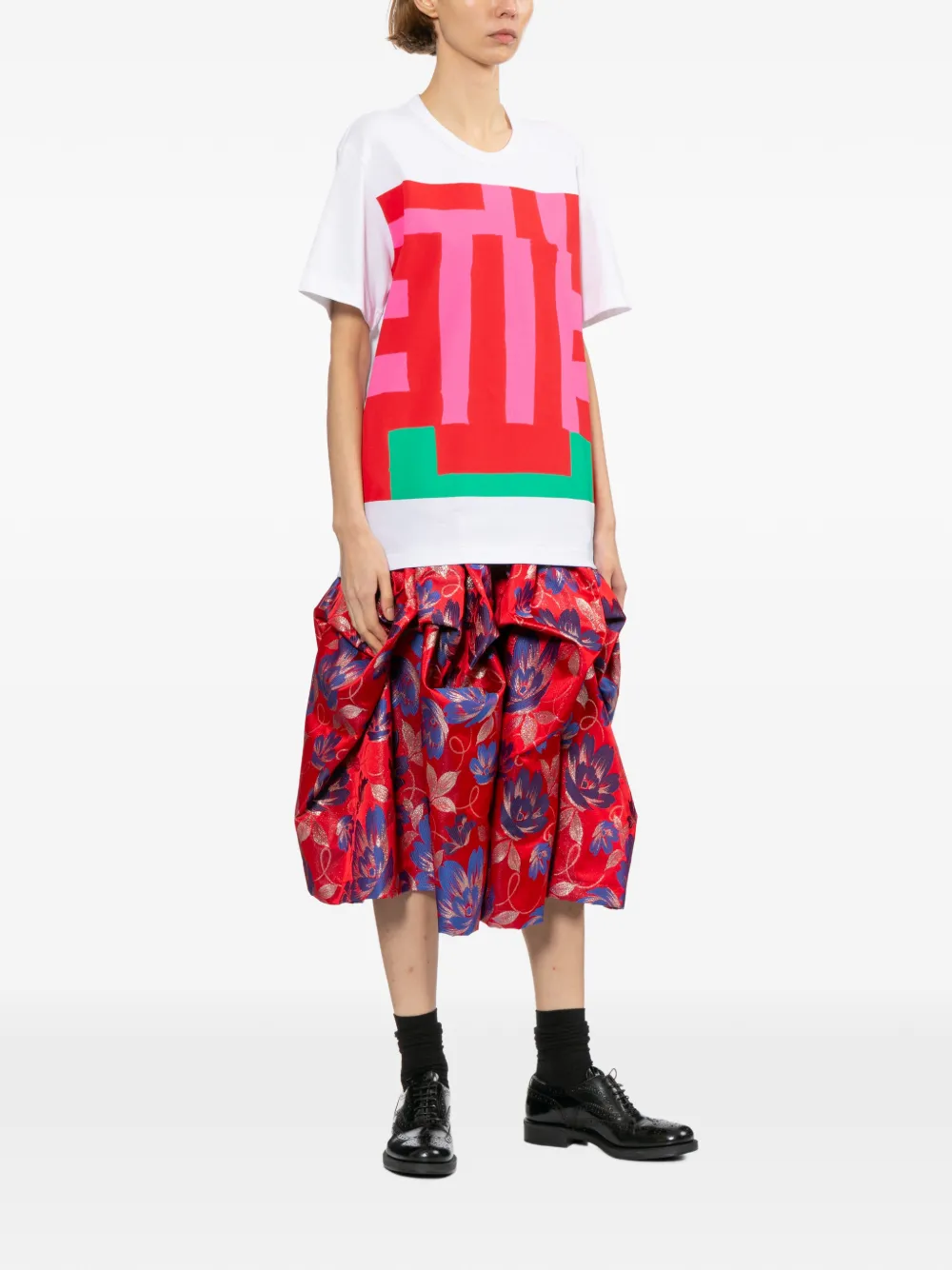 Comme Des Garçons Comme Des Garçons T-shirt met grafische print Wit