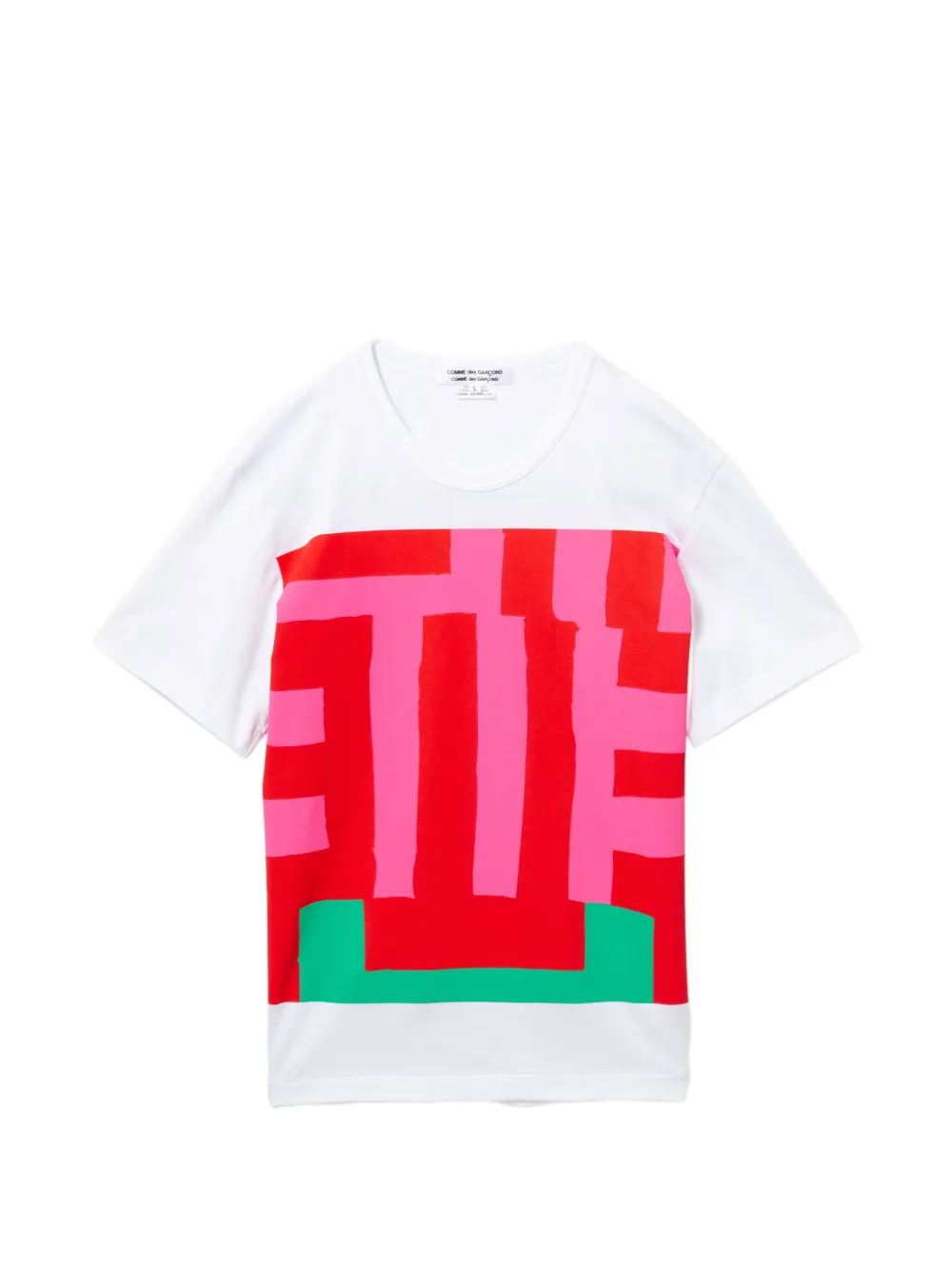 Comme Des Garçons Comme Des Garçons T-shirt con stampa - Bianco