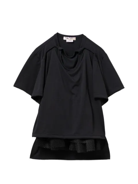 Comme Des Garçons layered short-sleeve T-shirt