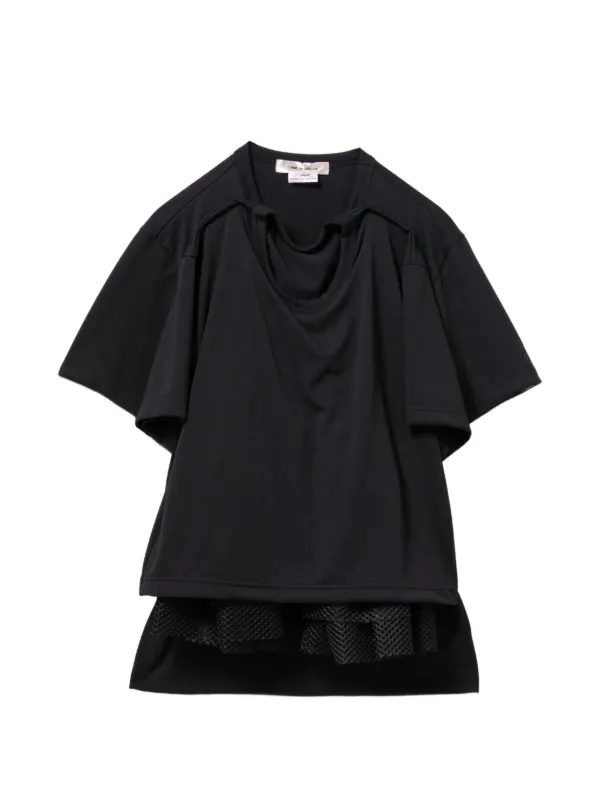 Comme Des Garçons レイヤード Tシャツ | ブラック | FARFETCH JP