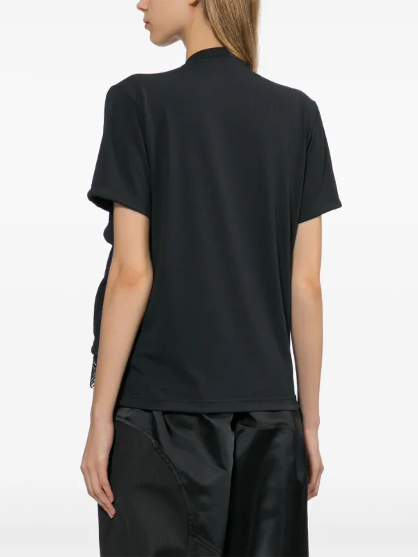 Comme Des Garçons レイヤード Tシャツ | ブラック | FARFETCH JP