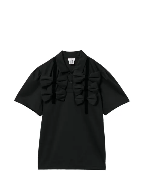 Noir Kei Ninomiya ruffled detail T-shirt