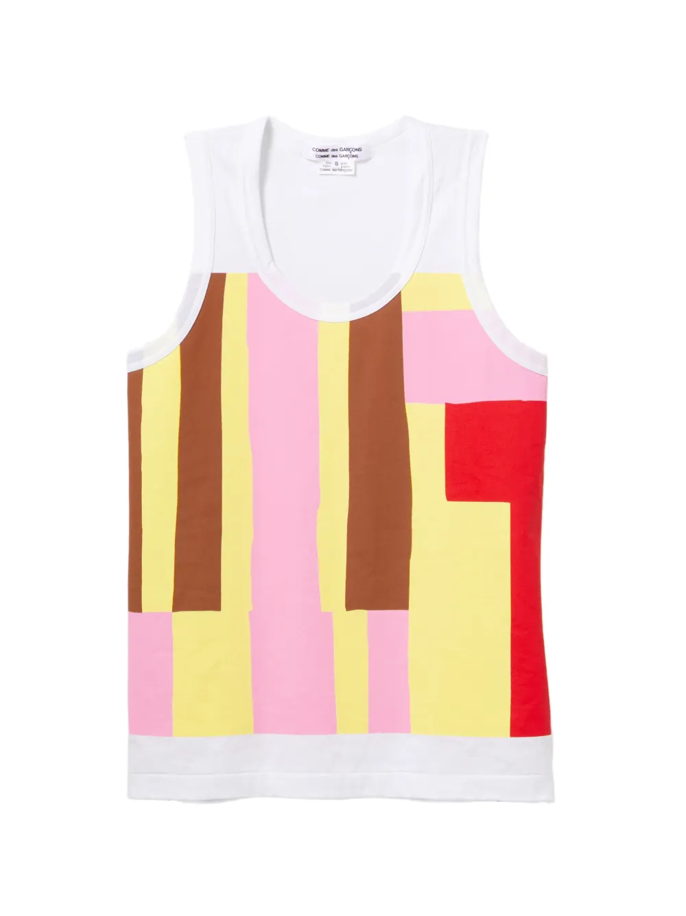 Comme Des Garçons Comme Des Garçons geometric graphic top