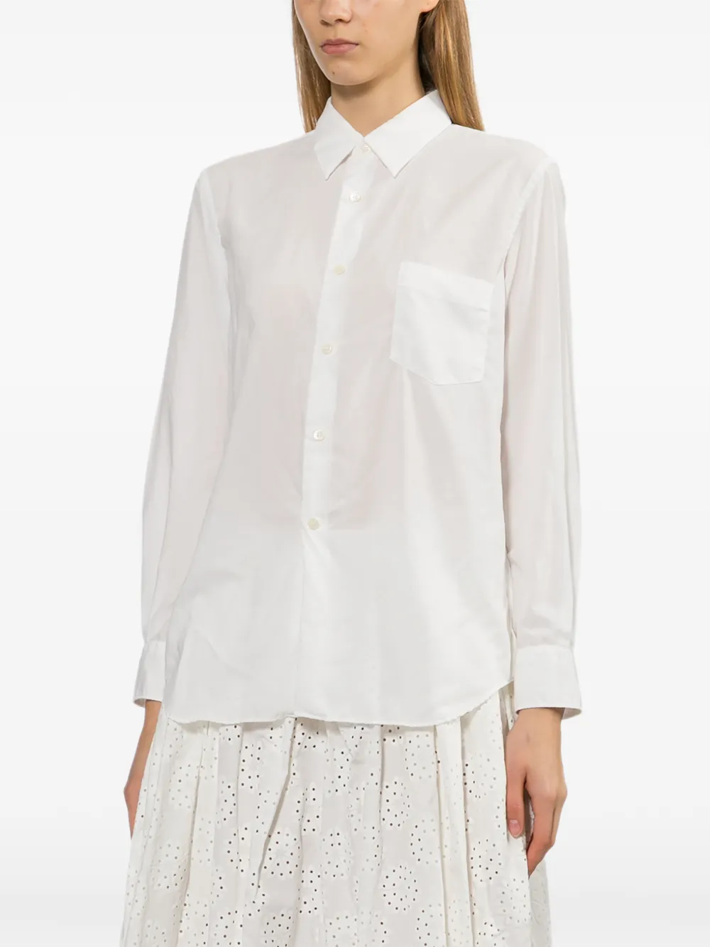  Comme Des Garçons Pocket Shirt - Neutrals 