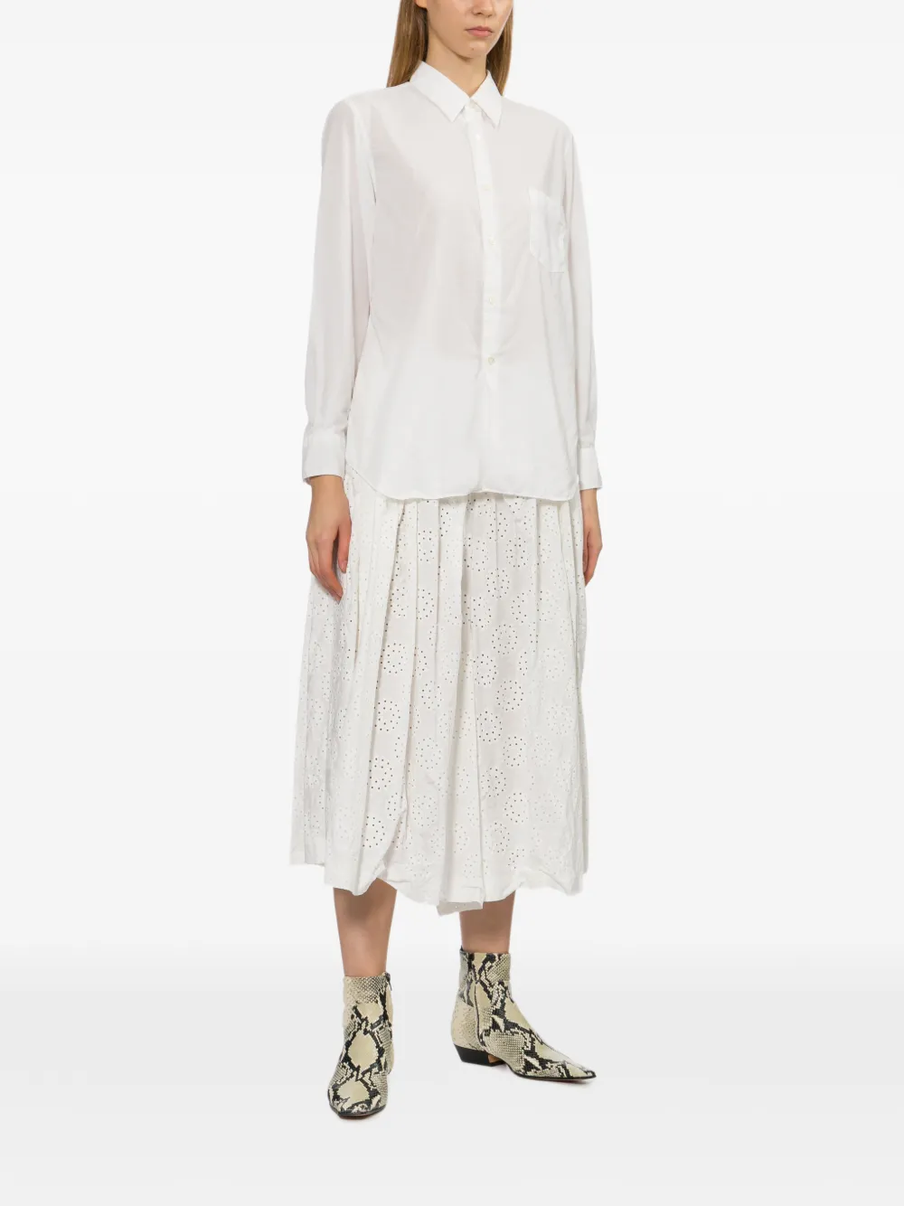  Comme Des Garçons Pocket Shirt - Neutrals 