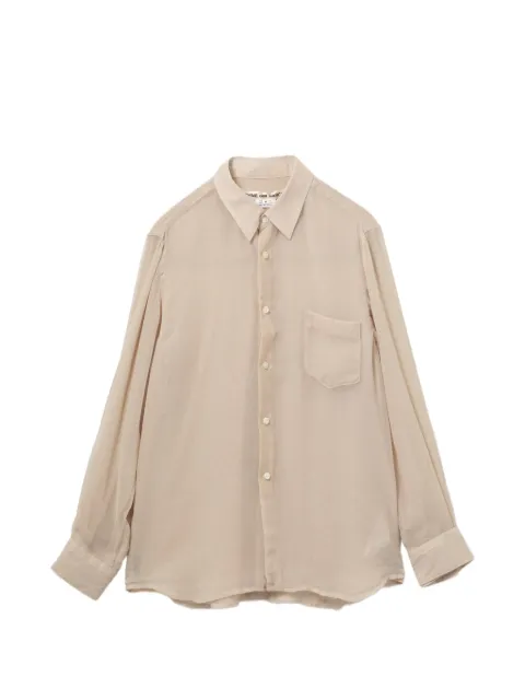 Comme Des Garçons camisa con bolsillo