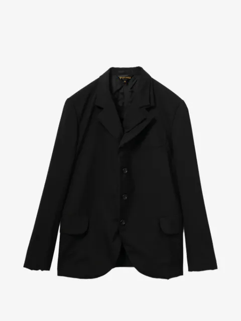 Comme Des Garçons notched-lapels blazer
