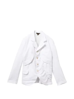 Comme Des Garçons ラッフルディテール ジャケット | ブルー | FARFETCH JP