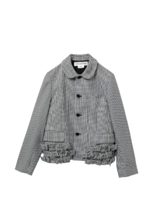Marc Jacobs チェック ツイードジャケット | ブラック | FARFETCH JP