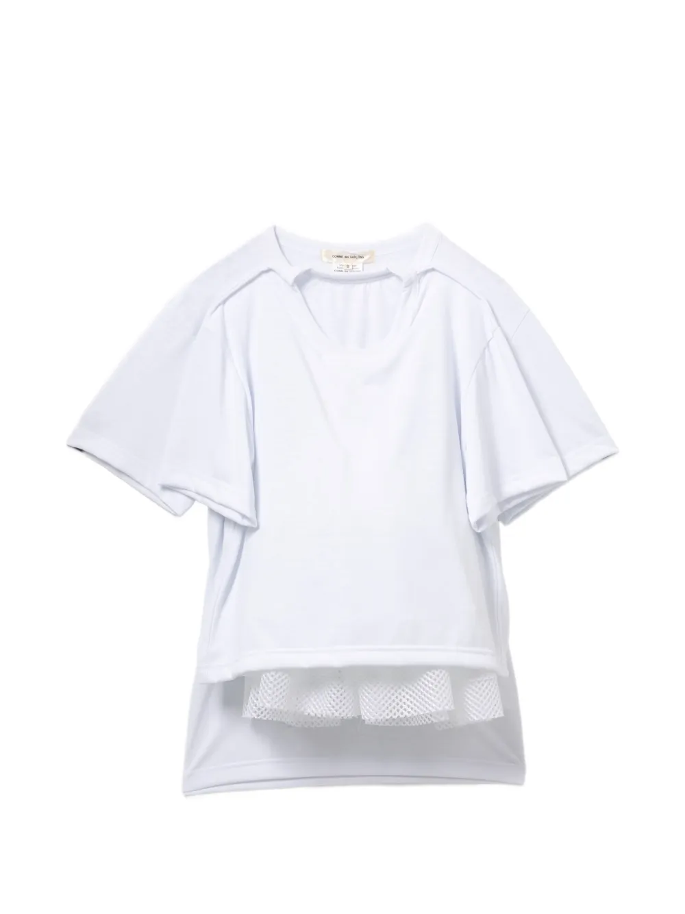 Comme Des Garçons layered T-shirt