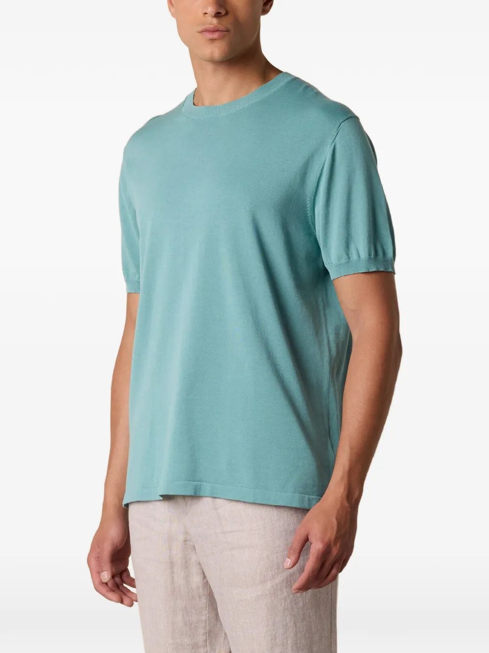 Brooks Brothers T-Shirt mit Rundhalsausschnitt - Blau