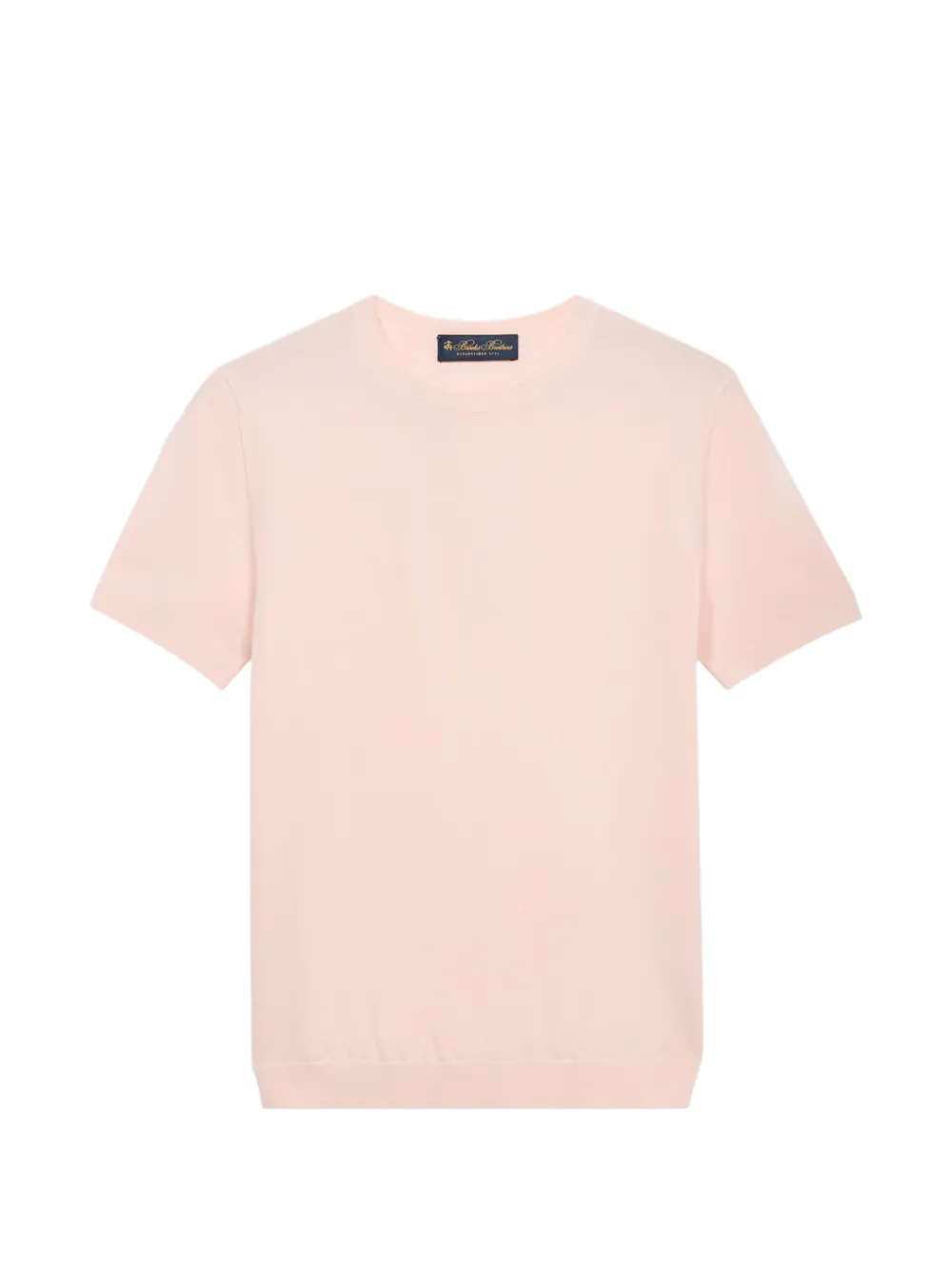 Brooks Brothers crew neck short-sleeve T-shirt - Rosa