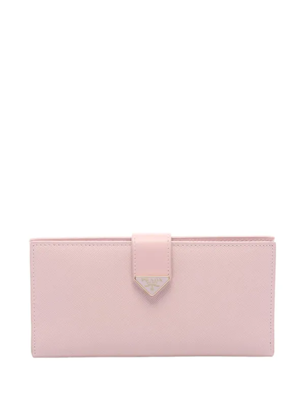 Prada Pre-Owned 2010-2025 サフィアーノ ウォレット 長財布 | ピンク 