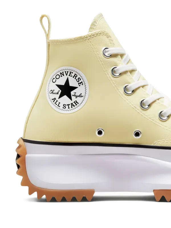 【美品】韓国CONVERSE イエロー ランスター 27cm Converse Run Star Hike lace-up Sneakers | Yellow | FARFETCH