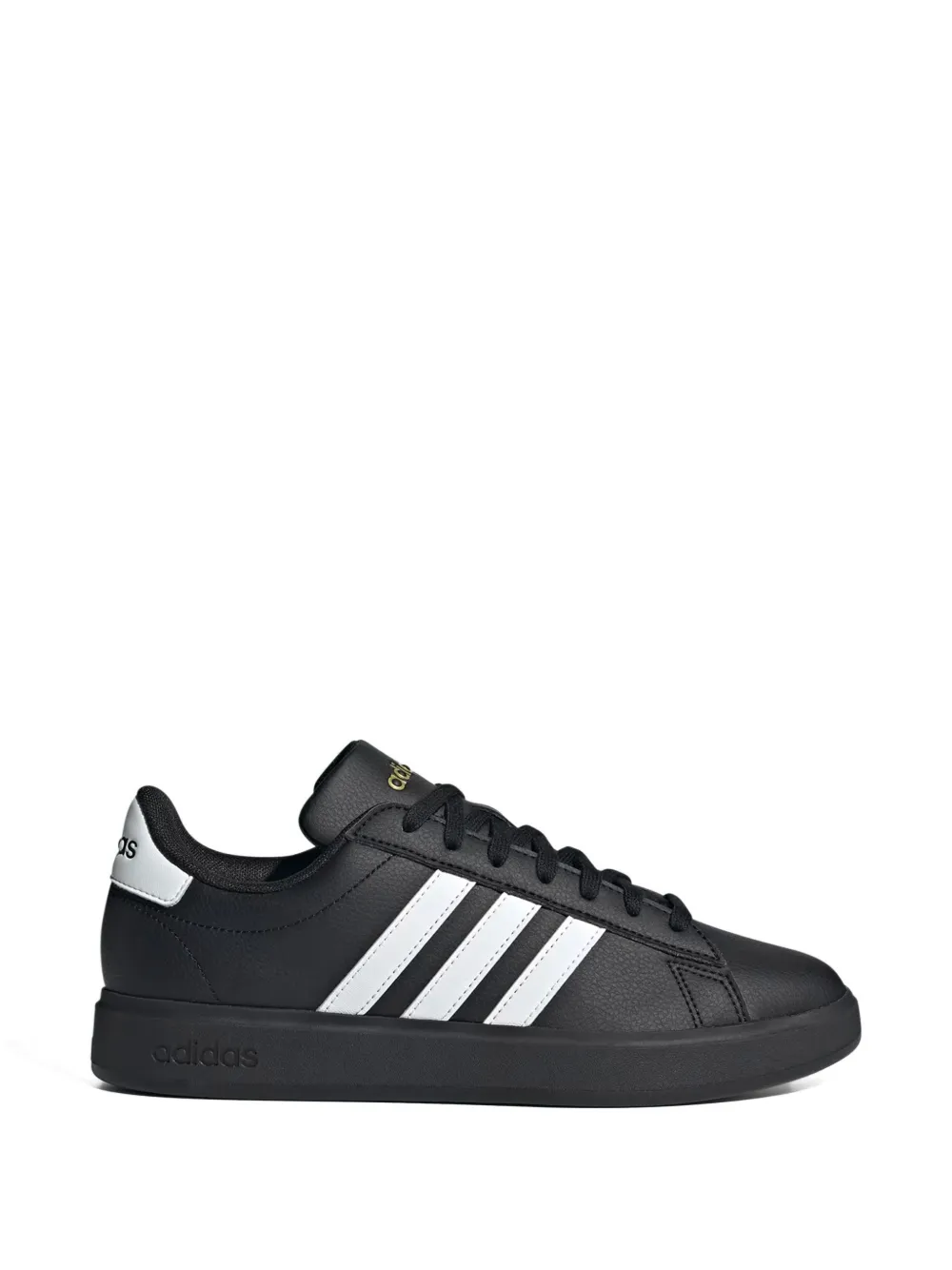 adidas Gestreifte Grand Court 2.0 Sneakers - Schwarz