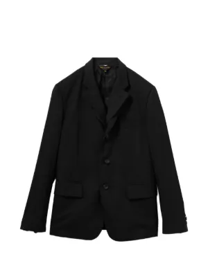 Comme Des Garçons Tulle Blazer | Black | FARFETCH