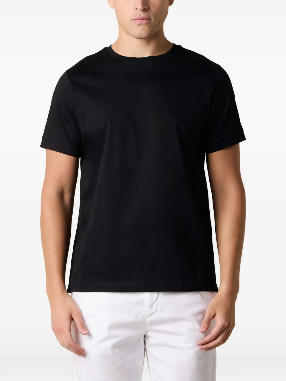 Brooks Brothers T-shirt a maniche corte con tasca - Nero