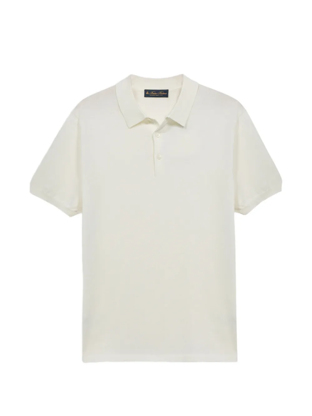 Brooks Brothers Polo con bottoni - Bianco