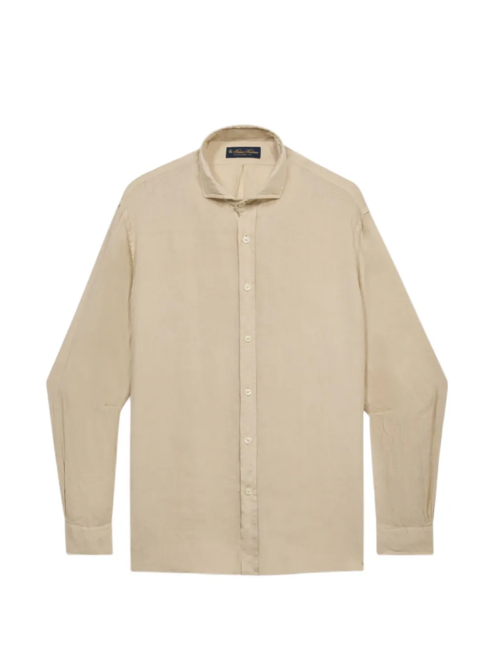 Brooks Brothers long-sleeve buttoned shirt - Nude