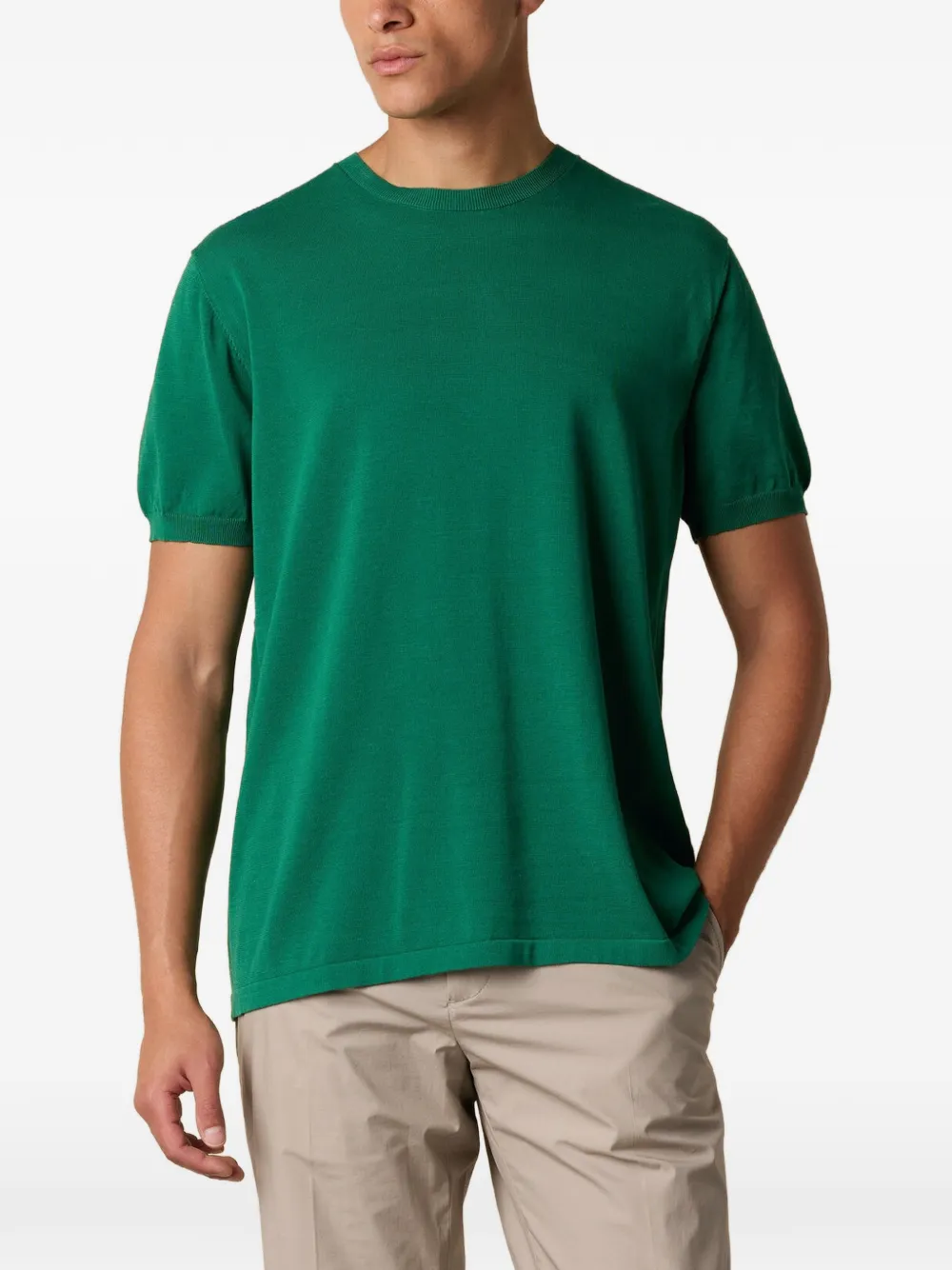 Brooks Brothers T-shirt girocollo - Verde