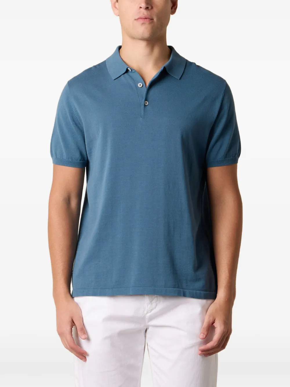 Brooks Brothers Klassisches Poloshirt - Blau