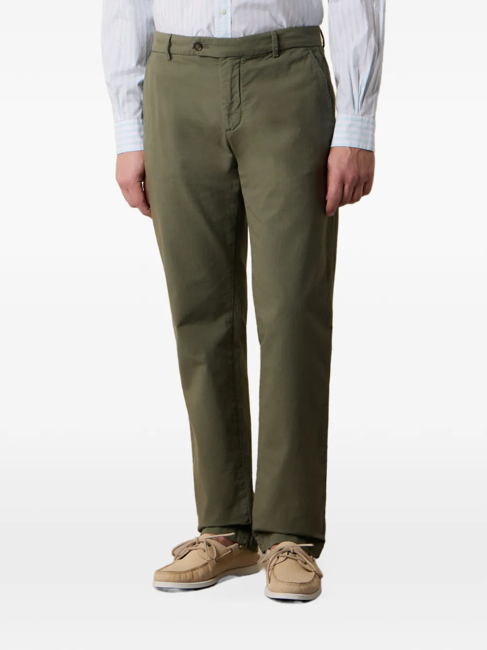 Brooks Brothers belt-loop buttoned trousers - Grün