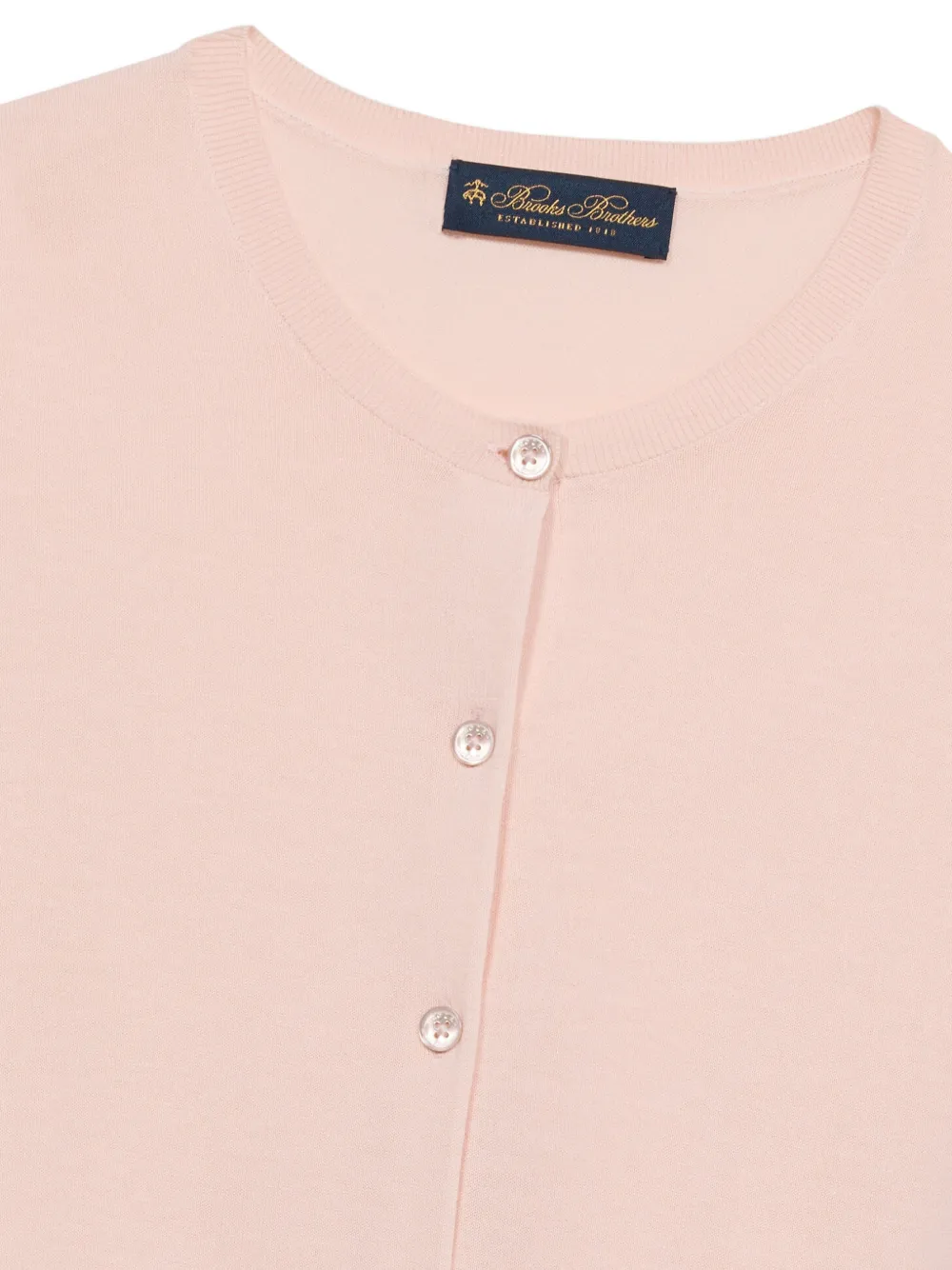 Brooks Brothers Vest met knopen Roze