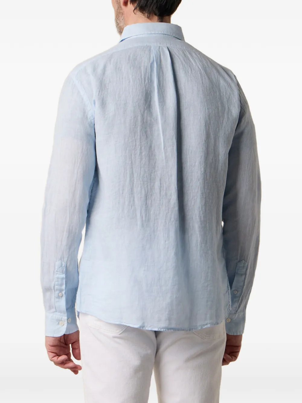 Brooks Brothers Overhemd met knopen Blauw