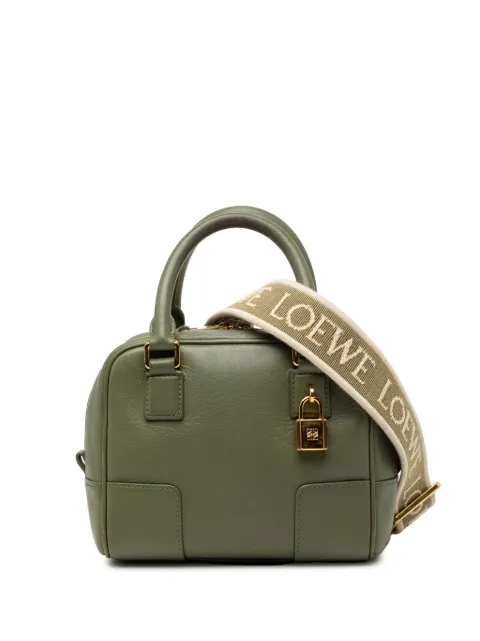 Loewe Pre-Owned 2022 Calfskin Amazona 16 Square Bag satchel